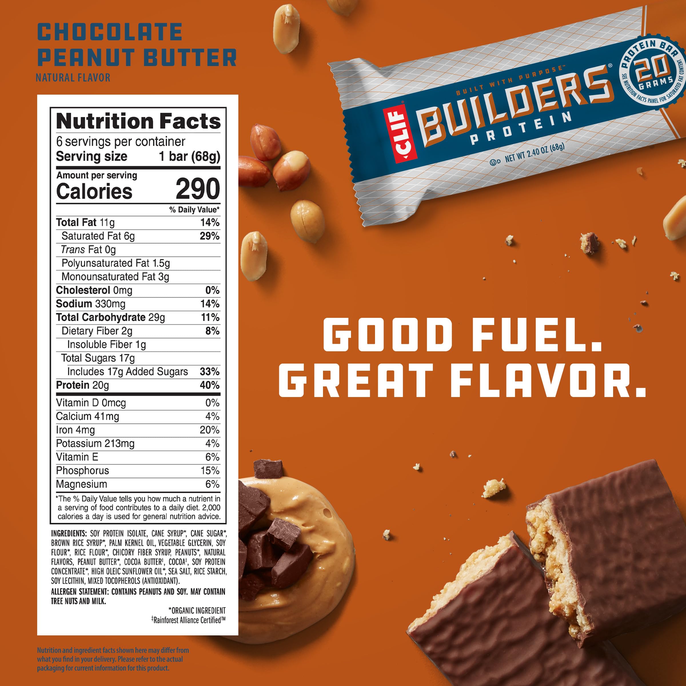 CLIF Bar en gimnasio junto a toalla, ideal para consumo pre o post entrenamiento