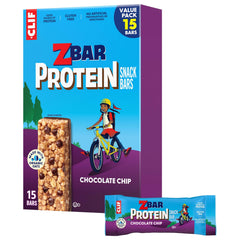 Clif Kid ZBar empaque frontal mostrando la caja y beneficios saludables