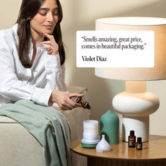Cliganic en baño natural con toallas para rutinas de cuidado personal relajantes