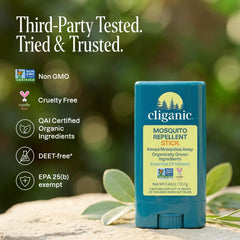 Cliganic stick en jardín para mayor disfrute al aire libre