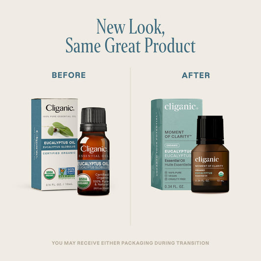 Cliganic Eucalipto Orgánico: aroma fresco para espacios pequeños