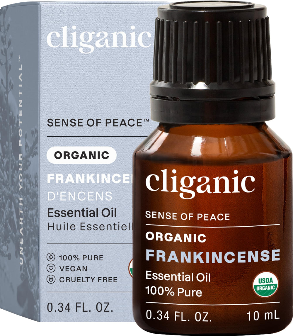 Cliganic frasco frontal mostrando marca y pureza