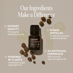 Cliganic gotero con aceite mostrando textura y uso sencillo