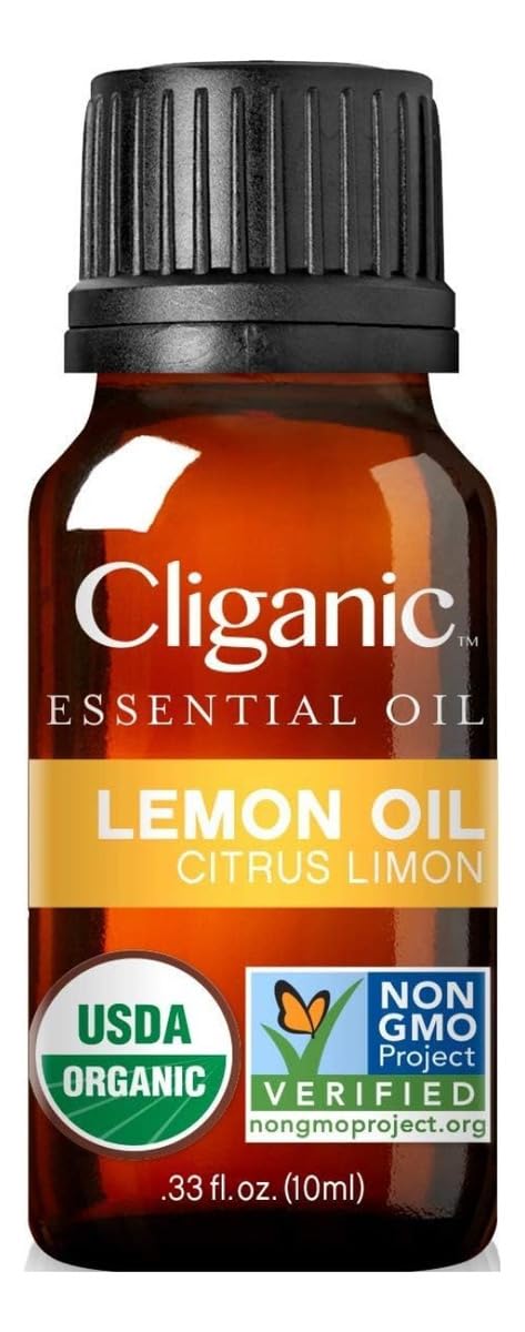 Cliganic aceite limón en difusor ambientando la habitación