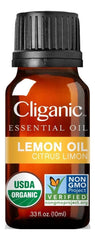 Cliganic aceite limón en difusor ambientando la habitación
