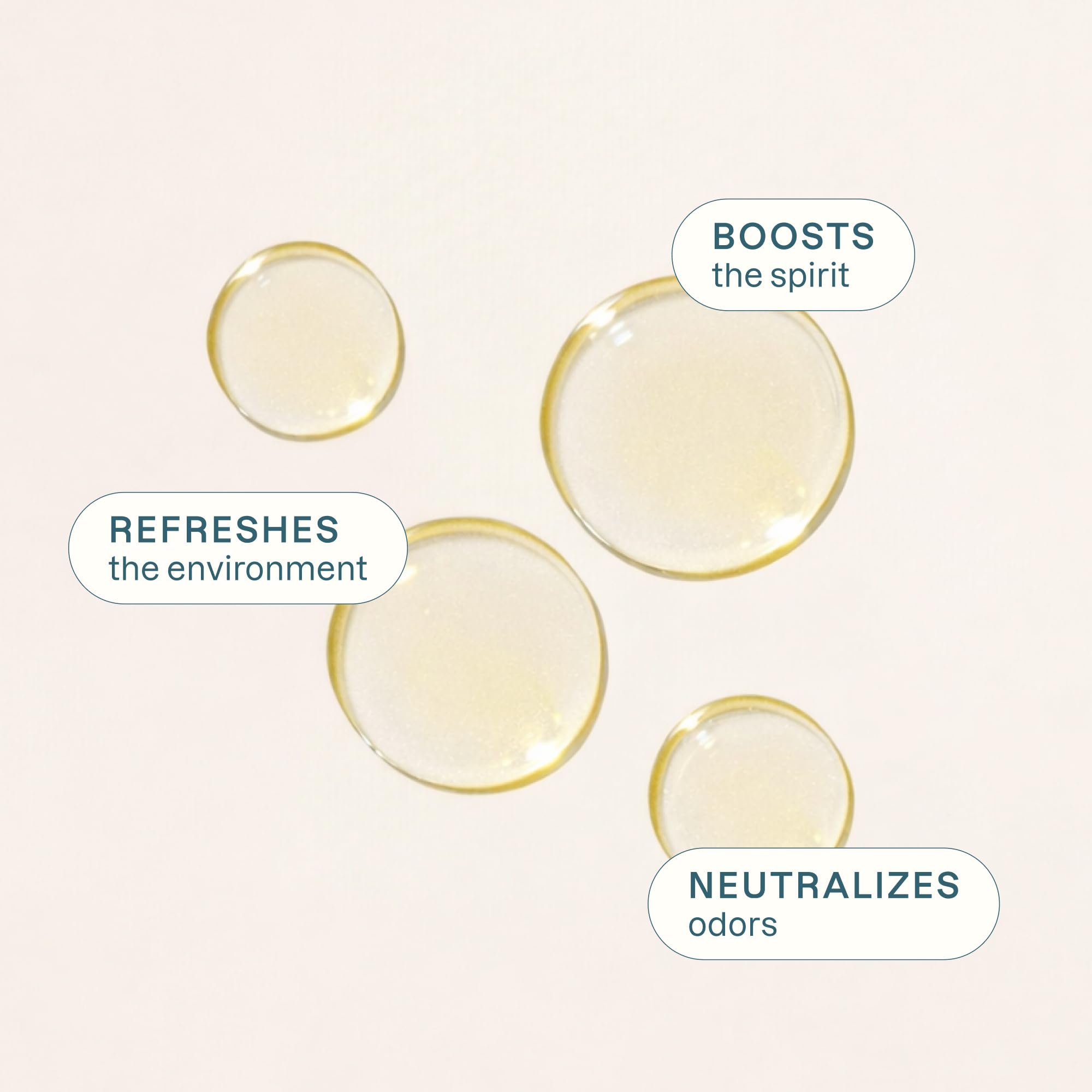 Cliganic botella de aceite limón en comparación de tamaño