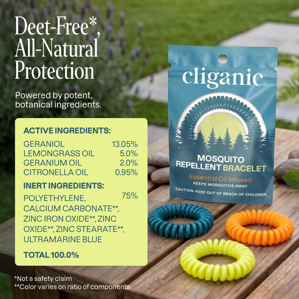 Cliganic comparación de tamaño con una mano, demuestra talla única