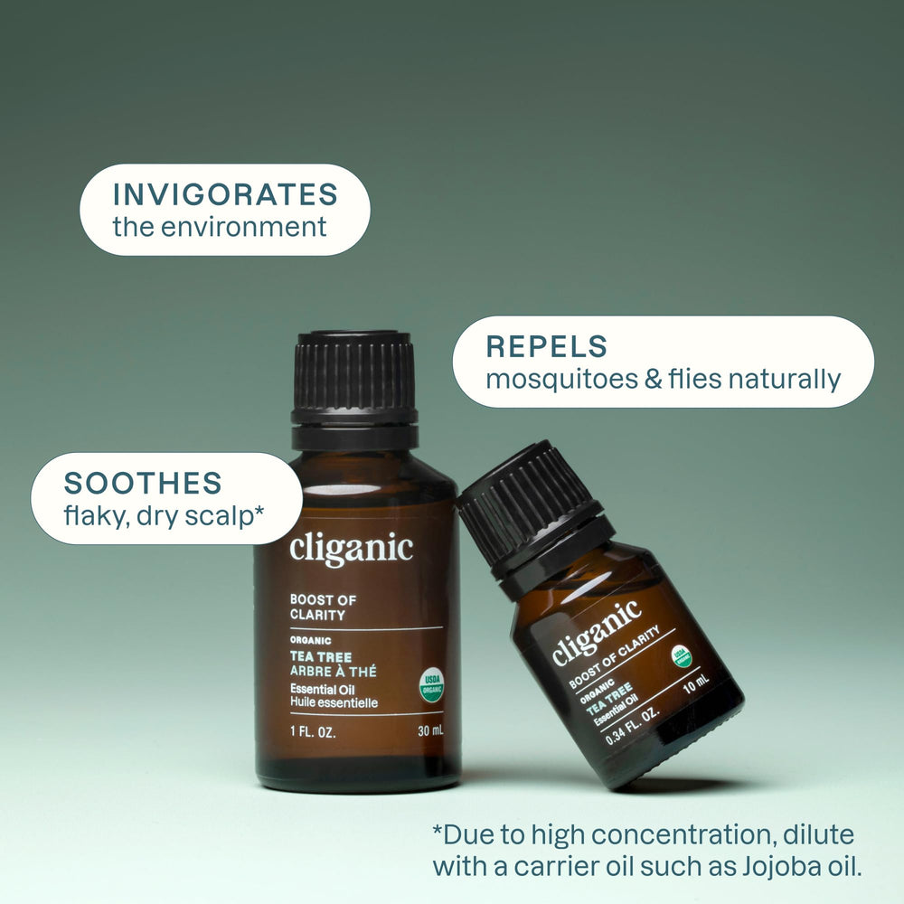 Cliganic gota de aceite sobre fondo blanco mostrando textura limpia