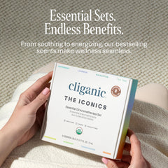 Cliganic difusor en sala con aceite para ambiente relajante