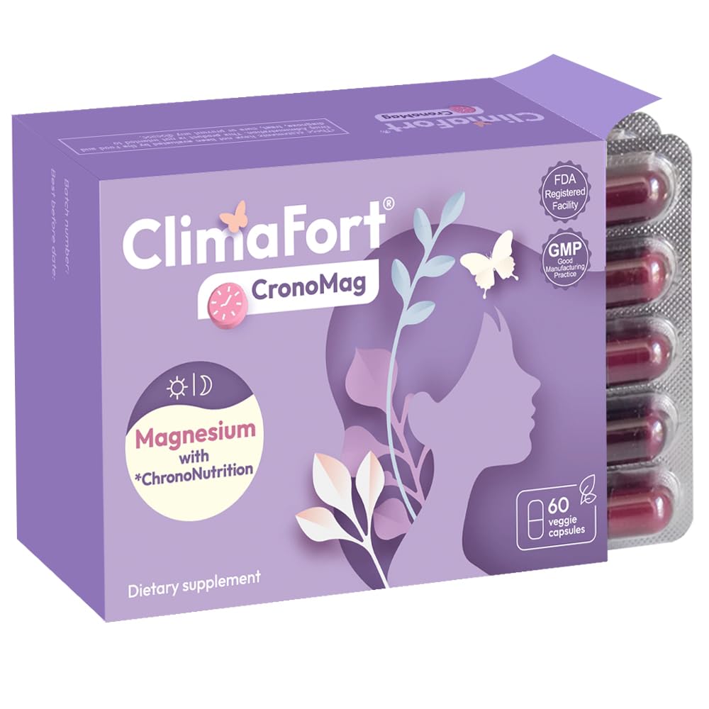 ClimaFort CronoMag frontal del envase mostrando fórmula día y noche para confianza
