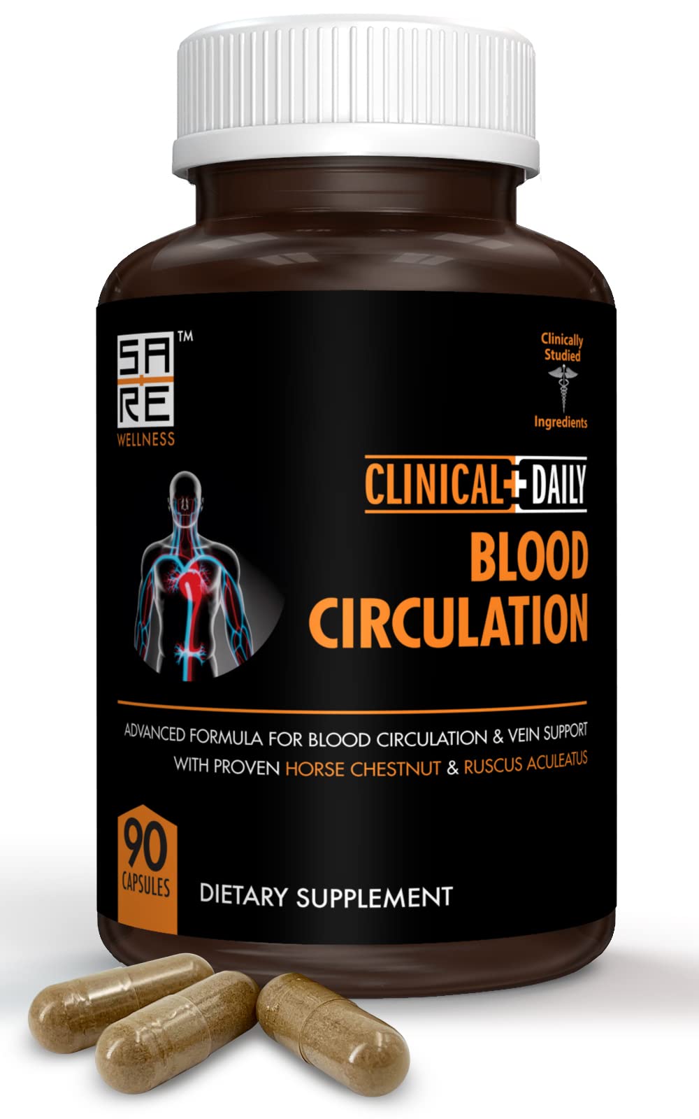 Clinical Daily frente del envase mostrando la botella y diseño claro