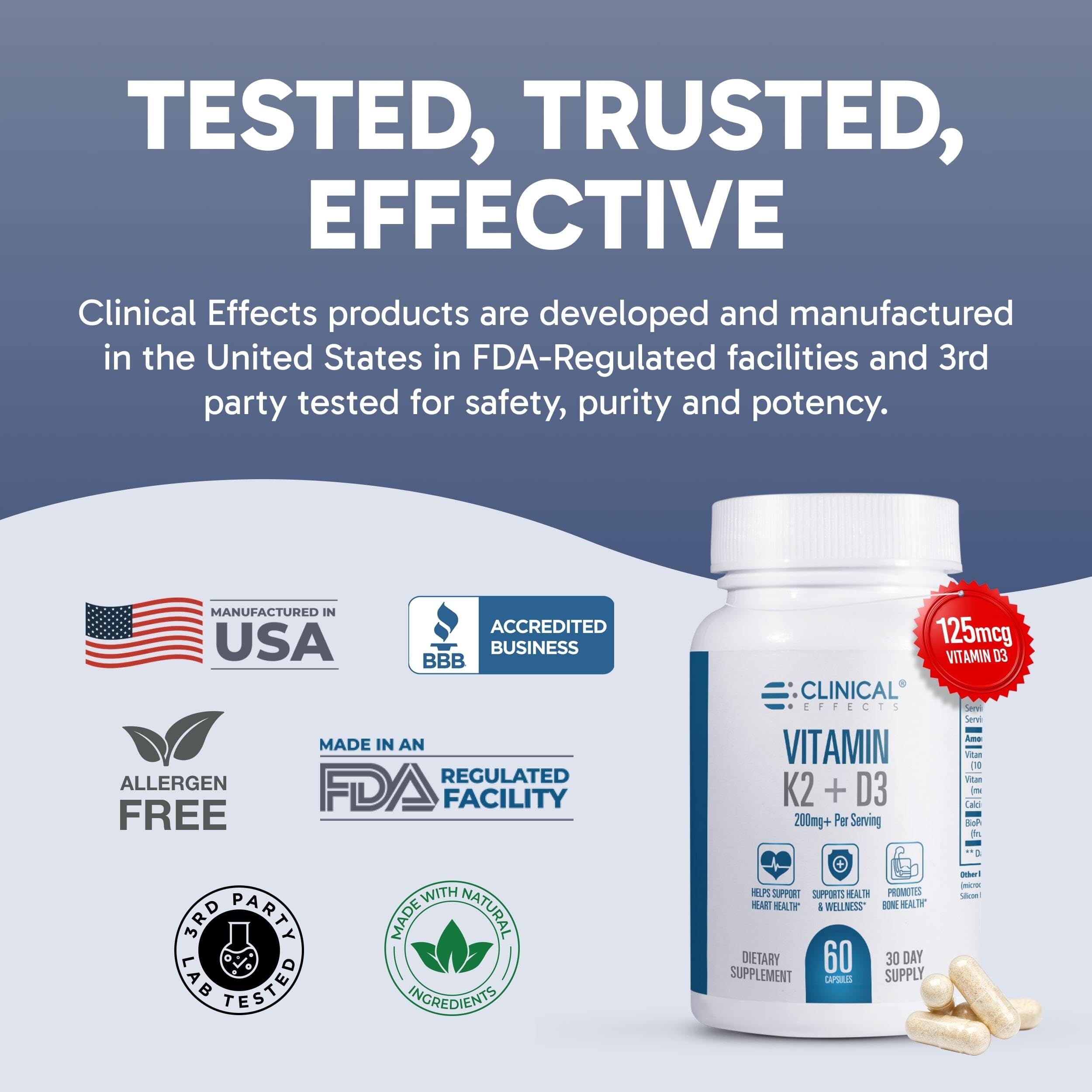 Clinical Effects producto en desayuno saludable que apoya absorción