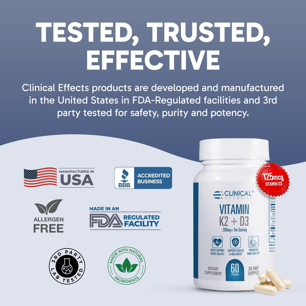 Clinical Effects producto en desayuno saludable que apoya absorción