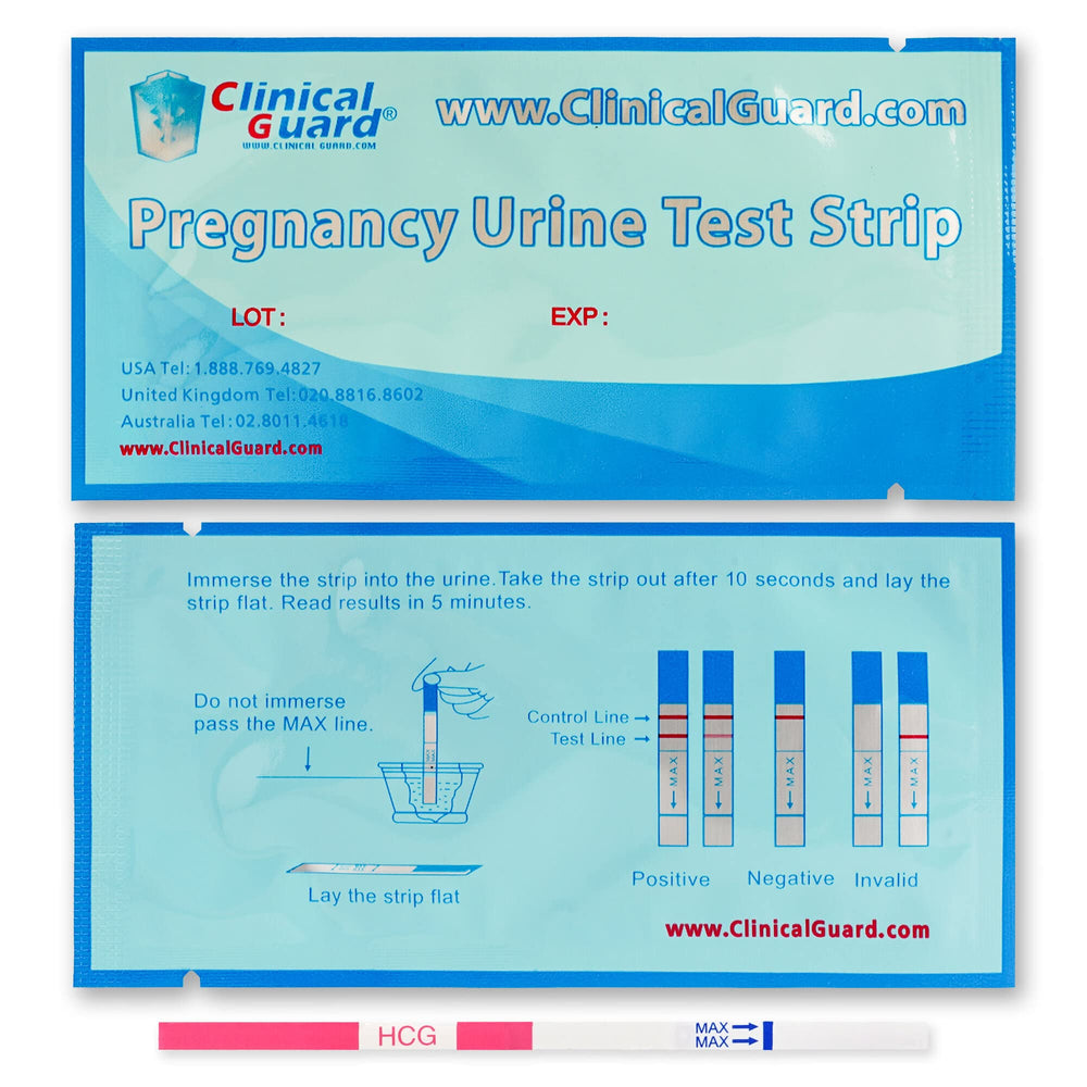 Clinical Guard tira en ambiente hogareño para pruebas discretas y cómodas