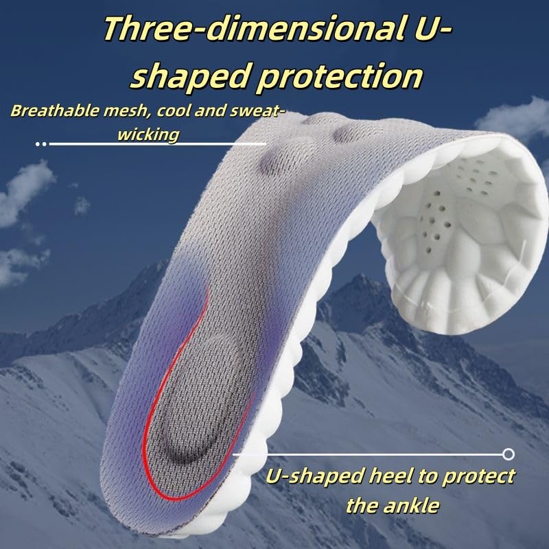 Generic Cloud Soles perforaciones en panal que mejoran la ventilación interior
