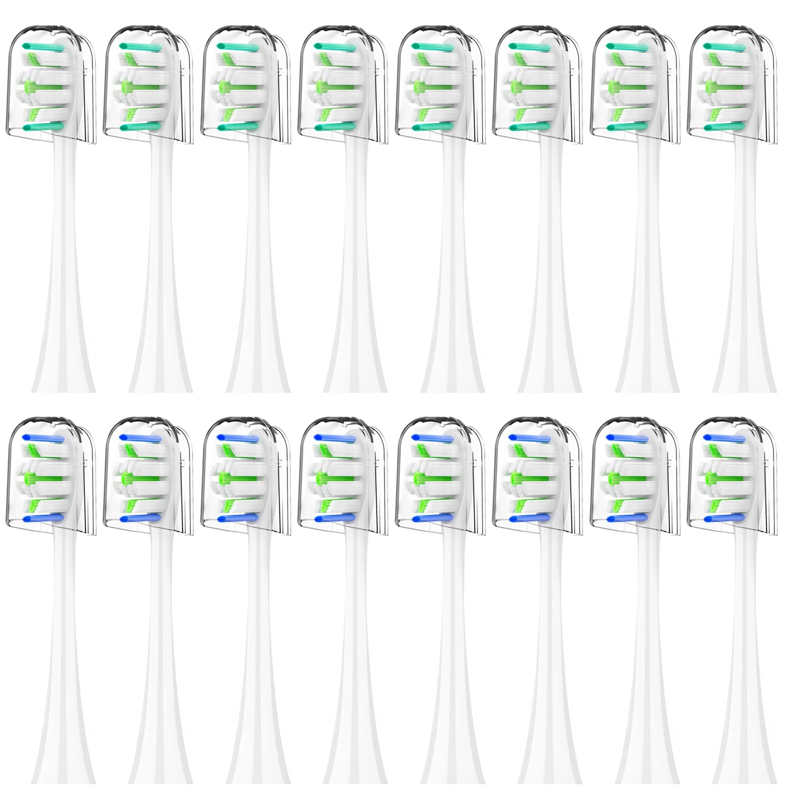 CloudDent pack frontal de 16 cabezales, ahorro y reposición inmediata