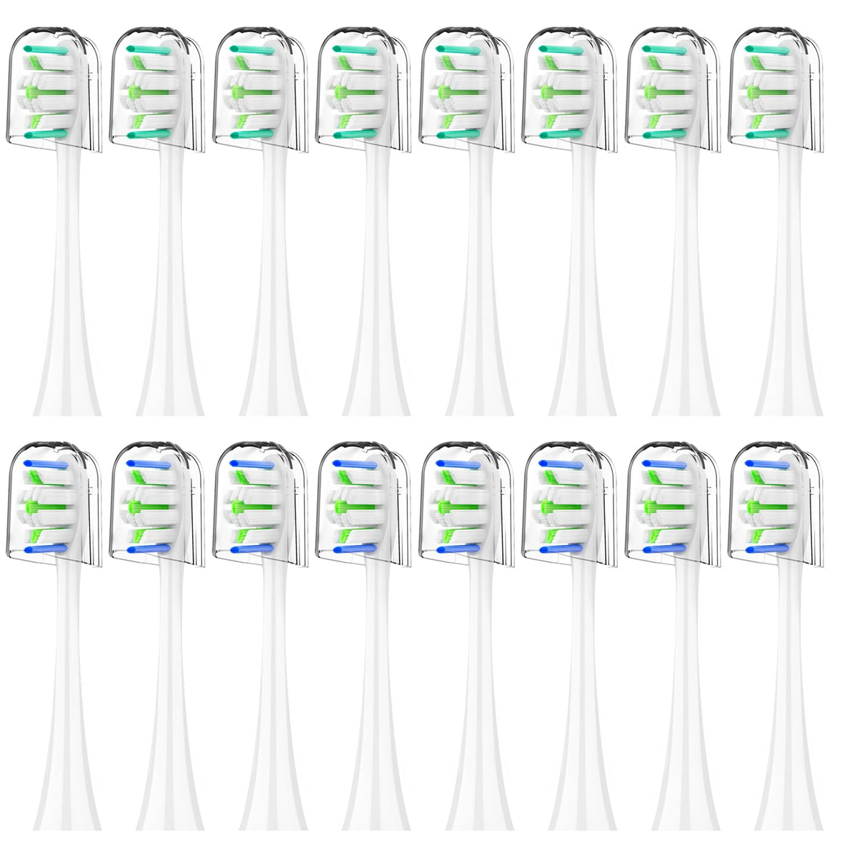 CloudDent pack frontal de 16 cabezales, ahorro y reposición inmediata