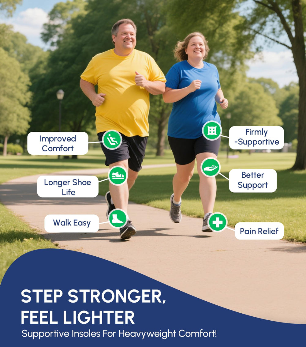 Cloudflo plantillas instaladas en calzado de trabajo para jornadas largas