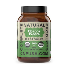 Complete Natural Products envase frontal mostrando nombre y dosificación, confianza visual