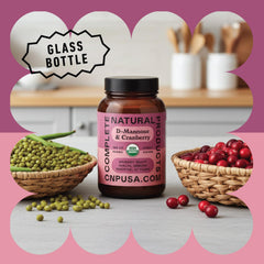 Complete Natural Products detalle de la etiqueta con ingredientes clave
