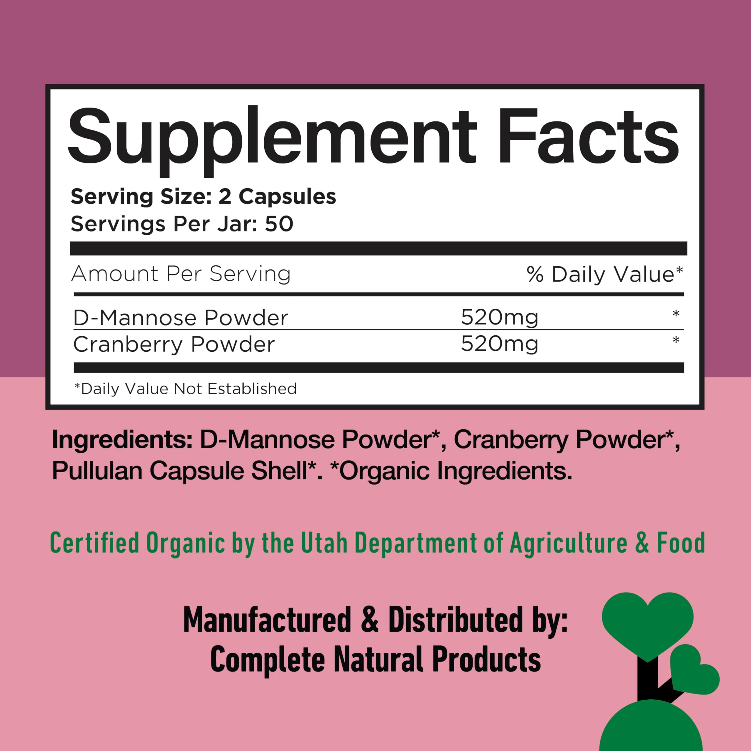 Complete Natural Products comparación de escala para tamaño real