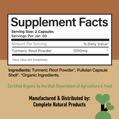 Etiqueta CNP con sellos USDA Organic y Non‑GMO Verified, confianza