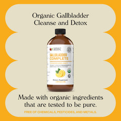 Complete Natural Products sellos orgánico y kosher mostrando control de calidad