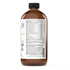 Botella CNP de 16 oz junto a un vaso para referencia de tamaño práctico
