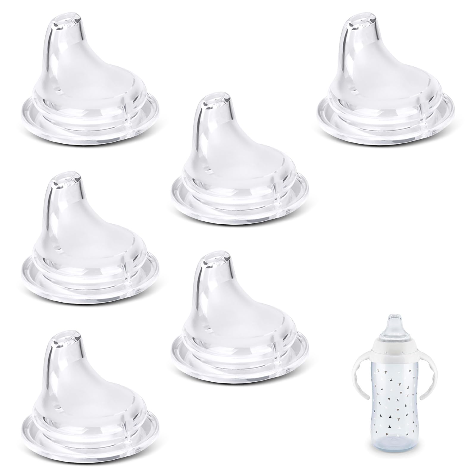 COCGVEL boquilla frontal mostrando ajuste perfecto con NUK para menos derrames