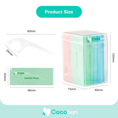 COCOBURI comparación de tamaño junto a objetos cotidianos para escala