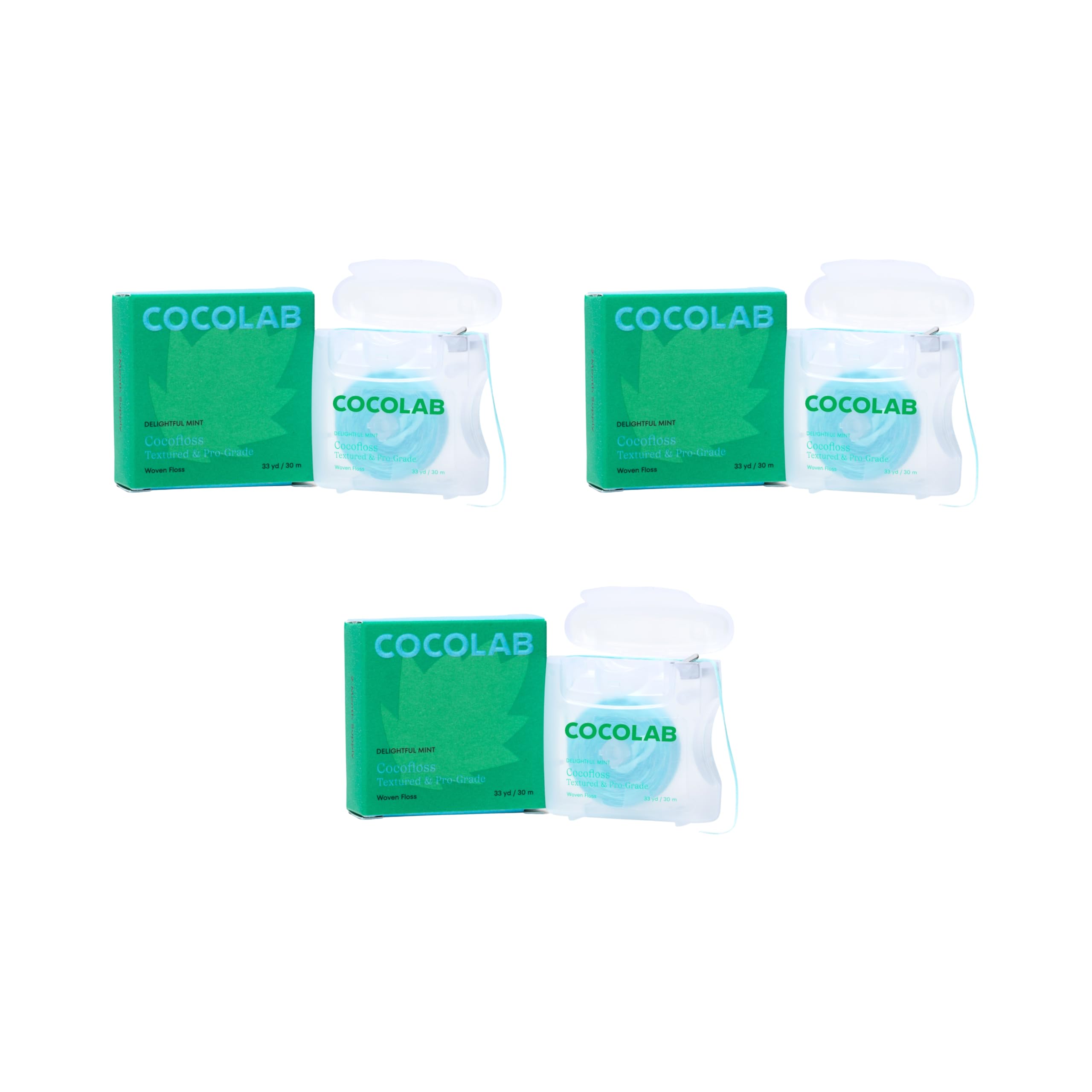 Cocolab caja frontal con 4 pack y beneficio práctico de reposición