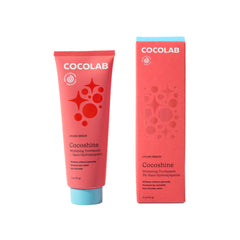 Cocolab Cocoshine frontal del empaque mostrando el diseño y beneficio blanqueante