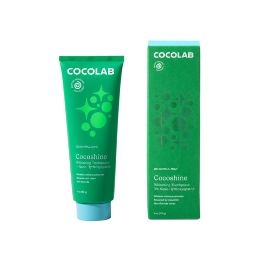 Cocolab Cocoshine frontal del tubo mostrando marca y tamaño