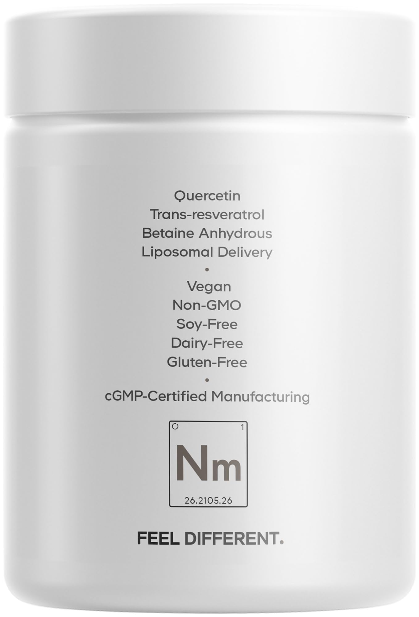 Codeage resveratrol y quercetina de origen botánico complementario