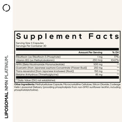 Codeage cápsula abierta con polvo liposomal y vista del contenido