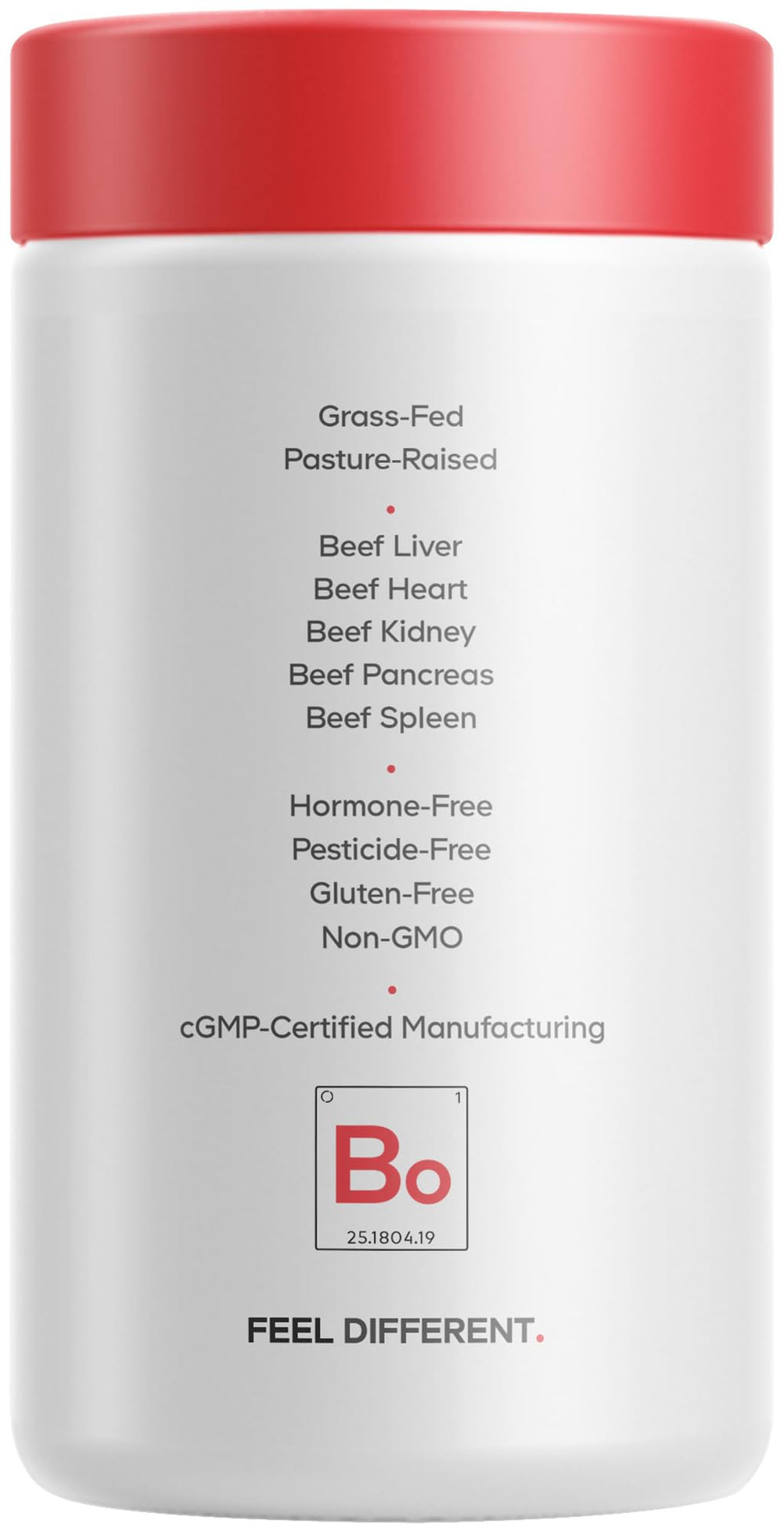 Codeage empaque con sello cGMP indicando control de calidad