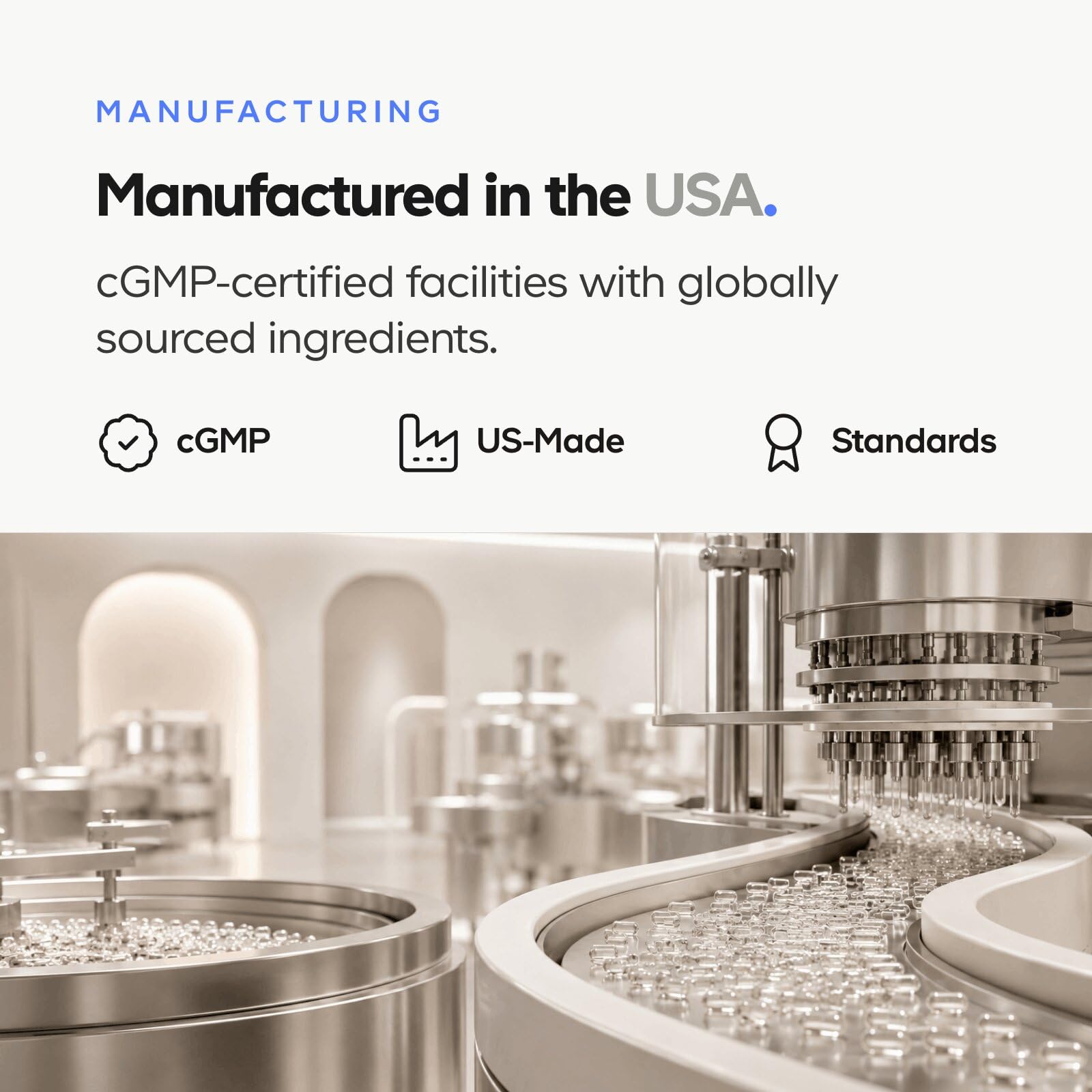 Etiqueta de Codeage con lista de ingredientes Setria y certificaciones, transparencia
