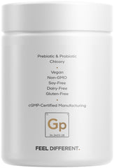 Sello cGMP y "Made in USA" en la etiqueta Codeage para evidenciar control de calidad