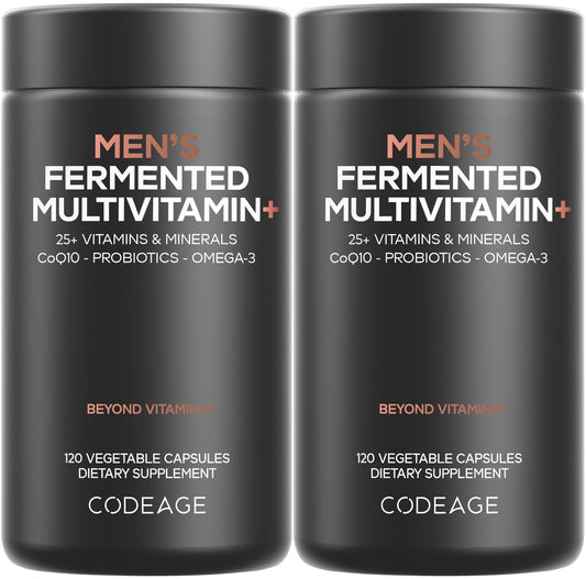 Codeage frasco frontal mostrando el envase y beneficios visibles