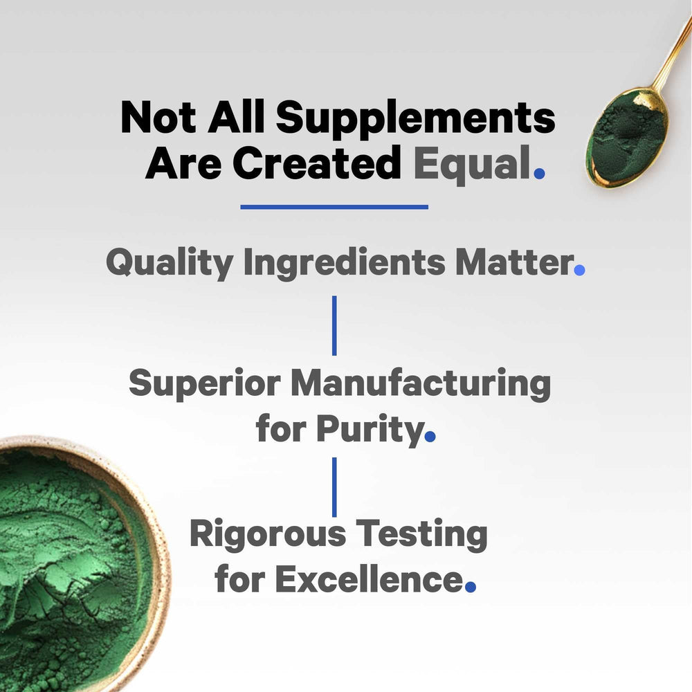 Microalgas y minerales de Codeage Gut Health para nutrición diaria.