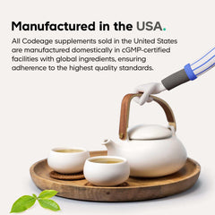 Codeage ingredientes clave: resveratrol, betaina y CoQ10, combinación equilibrada