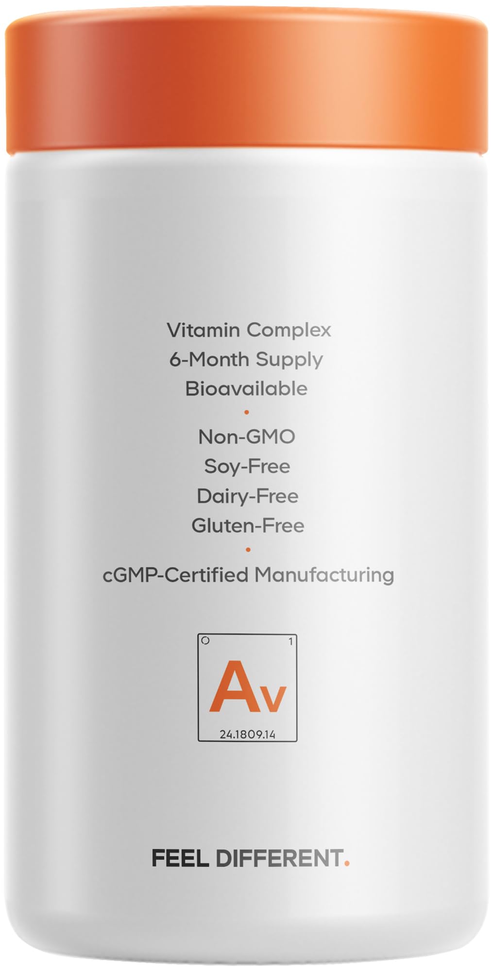 Codeage certificados e ingredientes mostrados para subrayar fabricación cGMP