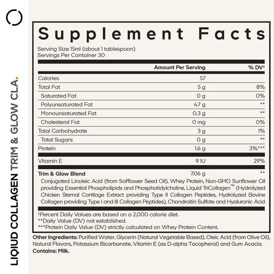 Codeage colágeno líquido chocolate, cuchara medidora para dosis precisa.