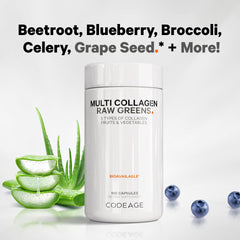 Codeage wild-caught fish collagen image highlights clean hydrolyzed collagen.