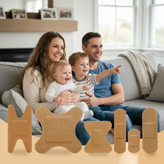 Cohortstar primer plano del almohadillado absorbente que mantiene la herida seca