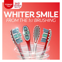 Colgate detalle de cerdas en espiral que alcanza espacios difíciles