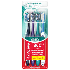 Colgate pack cerrado mostrando las cuatro unidades listo para almacenar