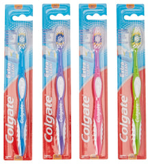 Colgate cepillo frontal pack de 12 mostrando colores surtidos y variedad