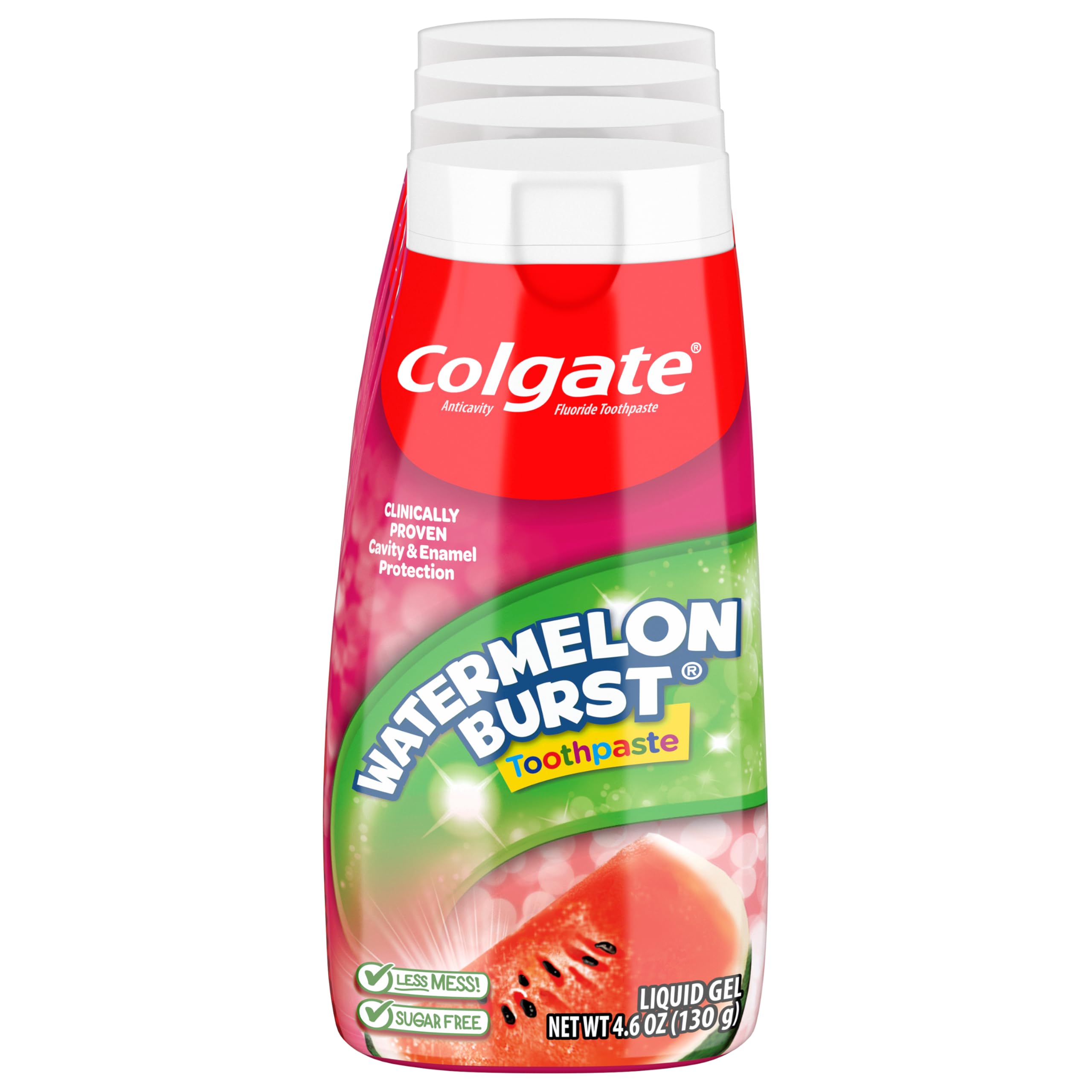 Colgate cierre de tapa que mantiene el gel fresco y seguro