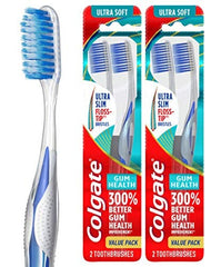 Colgate primer plano de cerdas ultrafinas Floss-Tip, limpieza interdental